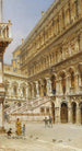 L'escalier des Géants dans la cour du Palais des Doges - Giovanni Grubacs — artwork view