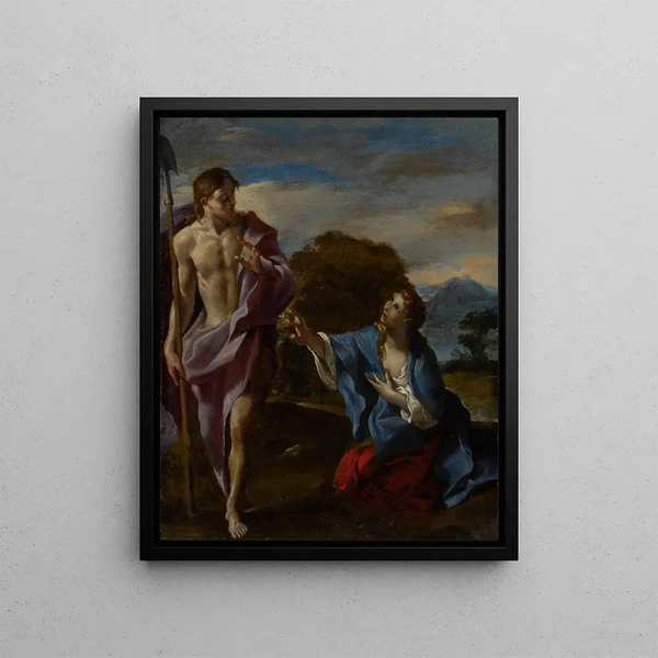 Noli et Tangere - Giovanni Lanfranco — framed artwork on a wall