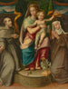The Virgin and Child with Saint Francis and Saint Clare - Giovanni Maria Butteri — artwork view