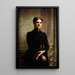 Portrait of a Lady - Giovanni Maria Rastellini — framed artwork on a wall