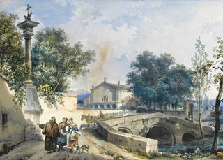 Giovanni Migliara - Chiesa Della Madonna Delle Grazie Monza.webp