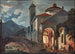Figures at the entrance of a church - Giovanni Migliara — artwork view