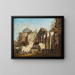 Le Forum Romain - Giovanni Migliara — framed artwork on a wall