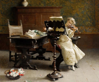 The Violinist - Giovanni Paolo Bedini — artwork view