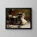 The Violinist - Giovanni Paolo Bedini — framed artwork on a wall