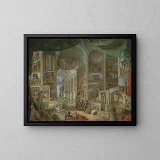 Rome antique - Giovanni Paolo Panini — framed artwork on a wall