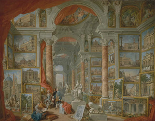 Rome moderne - Giovanni Paolo Panini — artwork view