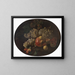 Nature morte avec des fruits - Giovanni Paolo Spadino — framed artwork on a wall