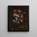 Still life with flowers - Giovanni Paolo Spadino — framed artwork on a wall