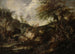 Figures dans un paysage boisé - Giovanni Peruzzini — artwork view