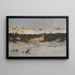 The punishment of lust - Giovanni Segantini — framed artwork on a wall