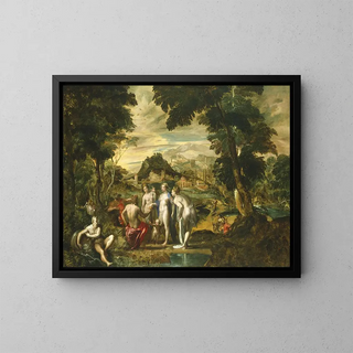 The Judgment of Paris - Giovanni Sons — framed artwork on a wall