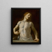 The resurrected Christ in the tomb - Giovanni Stefano Danedi — framed artwork on a wall