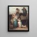 Petits pois fraîchement cueillis Young Hastings - Giovanni Vendramini — framed artwork on a wall