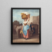 Strawberries scarlet - Giovanni Vendramini — framed artwork on a wall