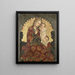 Madone de l'humilité - Giovanni da Francia — framed artwork on a wall