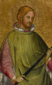 Saint Martin tenant son épée - Giovanni di Bartolomeo Cristiani — artwork view