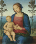 The Virgin and Child in a Landscape - Giovanni di Pietro — artwork view