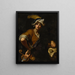 David painting with Goliath's head - Girolamo Buratti — framed artwork on a wall