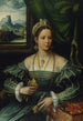 Portrait of a lady - Girolamo da Carpi — artwork view