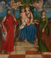 the Virgin and Child with Saint James and Saint Lucy - Girolamo Denti — artwork view