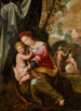 La Vierge à l'Enfant avec Noli Me Tangere Beyond - Girolamo Macchietti — artwork view