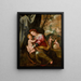 La Vierge à l'Enfant avec Noli Me Tangere Beyond - Girolamo Macchietti — framed artwork on a wall