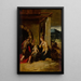 La Sainte Famille dans un paysage - Girolamo Mazzola Bedoli — framed artwork on a wall