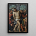 La Flagellation - Girolamo Romanino — framed artwork on a wall