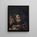Homère - Girolamo Troppa — framed artwork on a wall