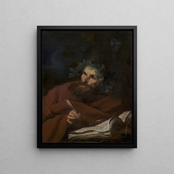 Virgil - Girolamo Troppa — framed artwork on a wall