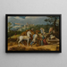Rebecca at the Well - Girolamo da Treviso — framed artwork on a wall