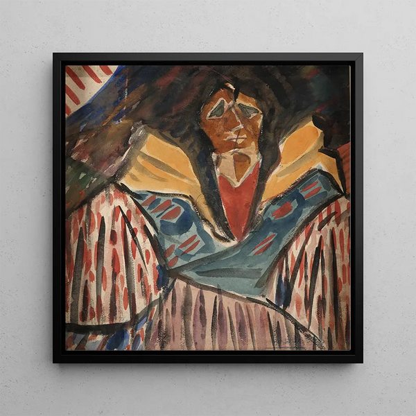 Gitane - Rafael Barradas — framed artwork on a wall