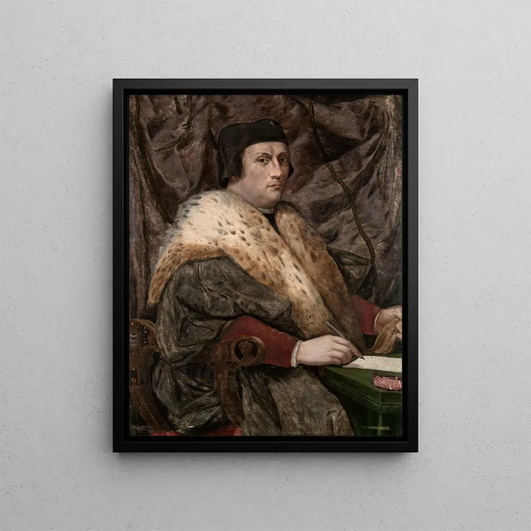 Francesco Guicciardini - Giuliano Bugiardini — framed artwork on a wall