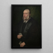 Portrait of an Old Man - Giulio Campi — framed artwork on a wall