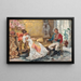 Romantic Entanglement - Giulio Cervi — framed artwork on a wall