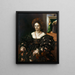 Marguerite Paléologue - Giulio Romano — framed artwork on a wall