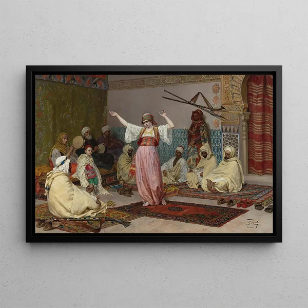 La Danse - Giulio Rosati — framed artwork on a wall