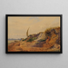 Rives du Paraná - Giuseppe Agujari — framed artwork on a wall