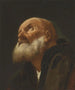 Head of a male saint - Giuseppe Angeli — artwork view