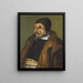 L'avocat - Giuseppe Arcimboldo — framed artwork on a wall