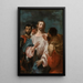 The payment of tribute - Giuseppe Bazzani — framed artwork on a wall