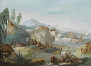 La Thébaïde - Giuseppe Bernardino Bison — artwork view