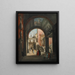 Portico - Giuseppe Bernardino Bison — framed artwork on a wall