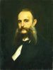 Portrait Painting of Gian Giacomo Poldi Pezzoli - Giuseppe Bertini — artwork view