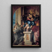 Madone with Child and Saints - Giuseppe Bonati — framed artwork on a wall