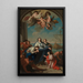 The Departure of Saint Paula and Eustochium for the Holy Land - Giuseppe Bottani — framed artwork on a wall
