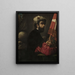 Portrait of a Man as Saint George - Giuseppe Caletti — framed artwork on a wall