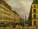 La rue de Castiglione - Giuseppe Canella — artwork view