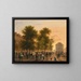 Theatre of the Ambigu-Comique - Giuseppe Canella — framed artwork on a wall